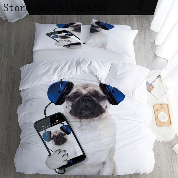 bedding sets cute music dog duvet cover set 3d printing 3pcs quilt single double king size home textiles 140*210cm
bedding sets cute music dog duvet cover set 3d printing 3pcs quilt single double king size home textiles 140*210cm