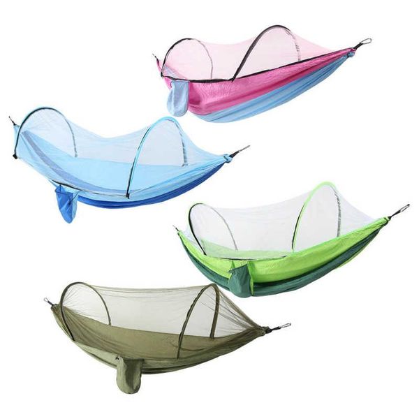 tents and shelters camping hammock with mosquito net portable anti-rollover 210t nylon taffta outdoor anti-mosquito
tents and shelters camping hammock with mosquito net portable anti-rollover 210t nylon taffta outdoor anti-mosquito