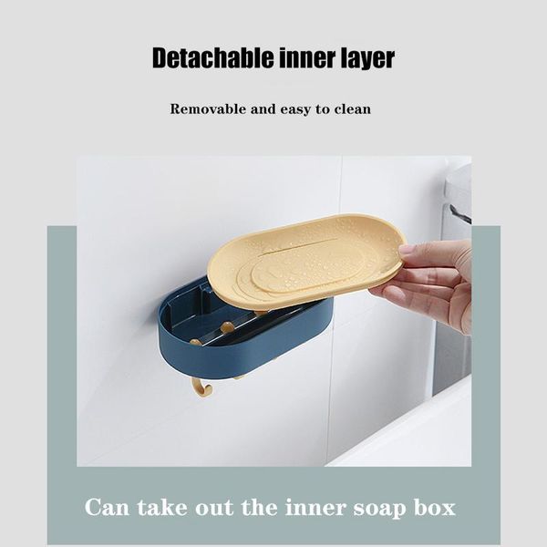 hooks & rails drain soap box multifunctional punch-wall hanging storage rack removable holder for bathroom kitchen hanw88
hooks & rails drain soap box multifunctional punch-wall hanging storage rack removable holder for bathroom kitchen hanw88