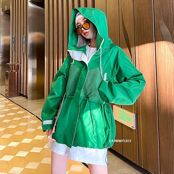 women's jackets 2021 streetwear fashion spring coat women long sleeve hooded breathable sun protection clothing thin jacket, Black;brown
women's jackets 2021 streetwear fashion spring coat women long sleeve hooded breathable sun protection clothing thin jacket, Black;brown