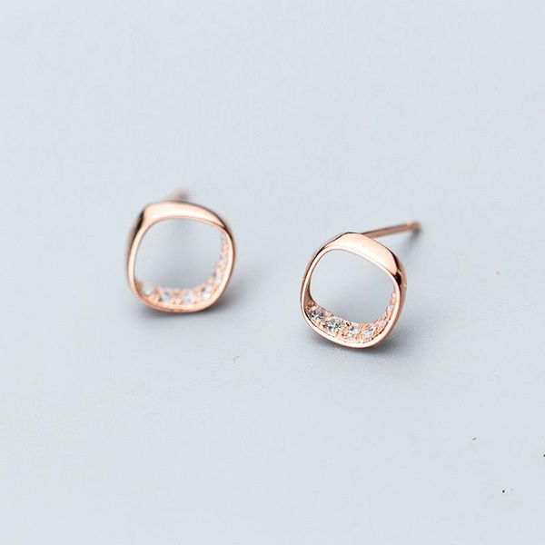 stud classic zircon earrings rose gold color for women anniversary fashion jewelry 925 sterling silver accessories gift, Golden;silver
stud classic zircon earrings rose gold color for women anniversary fashion jewelry 925 sterling silver accessories gift, Golden;silver