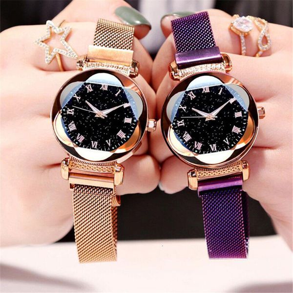 wristwatches women magnet buckle watches luxury ladies quartz starry sky roma watch relogio feminino, Slivery;brown
wristwatches women magnet buckle watches luxury ladies quartz starry sky roma watch relogio feminino, Slivery;brown