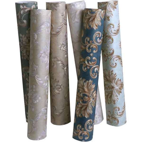 wallpapers european 3d luxury high-end non woven damascus wallpaper living room bedroom home tv background
wallpapers european 3d luxury high-end non woven damascus wallpaper living room bedroom home tv background