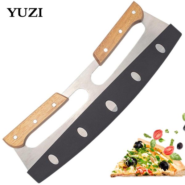 stainless steel cake cutter tool sharp pizza slicer knives chopper with wooden handle dough accessories and blade cover
stainless steel cake cutter tool sharp pizza slicer knives chopper with wooden handle dough accessories and blade cover