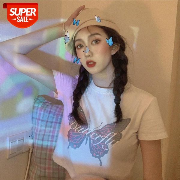 new korean version of short-sleeved white short crop women's loose bottoming shirt t-shirt trend #j04i
new korean version of short-sleeved white short crop women's loose bottoming shirt t-shirt trend #j04i