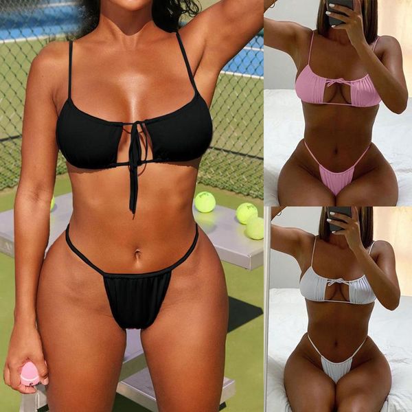 women's swimwear 4# bikini 2021 solid swimsuit women push up set patchwork biquini brazilian summer beach bathing suit swim wear, White;black
women's swimwear 4# bikini 2021 solid swimsuit women push up set patchwork biquini brazilian summer beach bathing suit swim wear, White;black