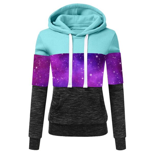 women's hoodies & sweatshirts winter hoodie womens long sleeve splice pullover sweatshirt stitching blouse clothes women streetwear, Black
women's hoodies & sweatshirts winter hoodie womens long sleeve splice pullover sweatshirt stitching blouse clothes women streetwear, Black