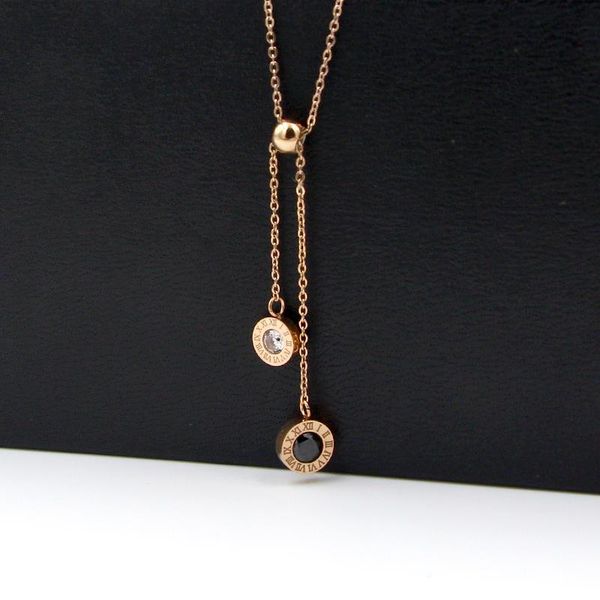 fashion women necklace stainless steel necklaces with roman numeral luxury wedding jewelry collars n101 pendant, Silver
fashion women necklace stainless steel necklaces with roman numeral luxury wedding jewelry collars n101 pendant, Silver