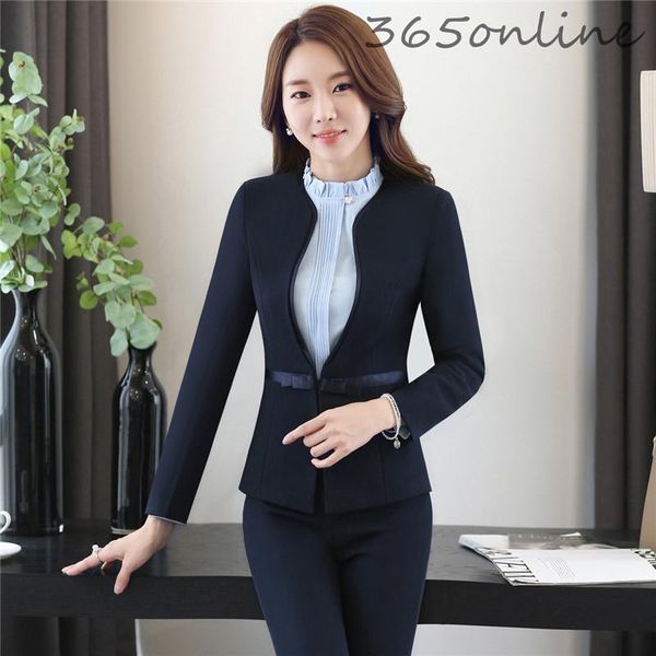 women's suits & blazers formal uniform designs pantsuits women business work wear autumn winter ol styles ladies office professional se, White;black
women's suits & blazers formal uniform designs pantsuits women business work wear autumn winter ol styles ladies office professional se, White;black