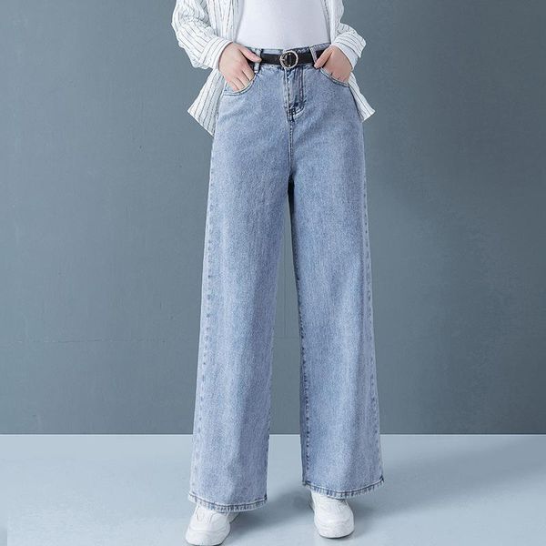 women's jeans summer blue mom high waist long pants 2021 loose casual wide leg plus size female straight denim trousers
women's jeans summer blue mom high waist long pants 2021 loose casual wide leg plus size female straight denim trousers