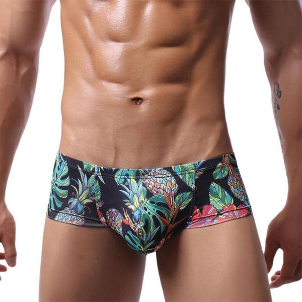underpants u convex pineaple print men maple mid low waist breathable boxer panties for inside wear, Black;white
underpants u convex pineaple print men maple mid low waist breathable boxer panties for inside wear, Black;white