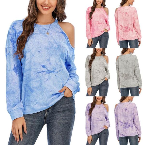women's hoodies & sweatshirts womens tie-dye 2021 femme fashion cold shoulder long sleeve autumn winter casual streetwear #109, Black
women's hoodies & sweatshirts womens tie-dye 2021 femme fashion cold shoulder long sleeve autumn winter casual streetwear #109, Black