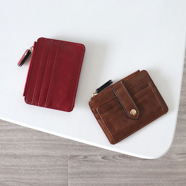 pu leather short card holder women's korean wallet version of ultra-thin multi-card slot simple mini certificate bit small coin purse, Red;black
pu leather short card holder women's korean wallet version of ultra-thin multi-card slot simple mini certificate bit small coin purse, Red;black
