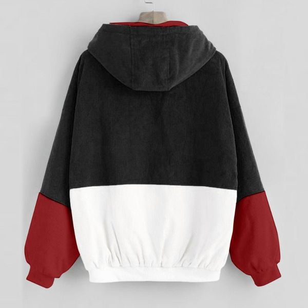 women's jackets junelove long sleeve corduroy women jacket spring women jacket plus size zipper female coat color block patchwork outwe, Black;brown
women's jackets junelove long sleeve corduroy women jacket spring women jacket plus size zipper female coat color block patchwork outwe, Black;brown
