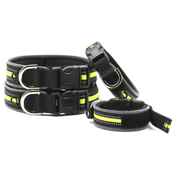 dog collars & leashes outdoor reflective nylon pet with id tag hanging hole adjustable fluorescence night safety glowing collar for dogs
dog collars & leashes outdoor reflective nylon pet with id tag hanging hole adjustable fluorescence night safety glowing collar for dogs