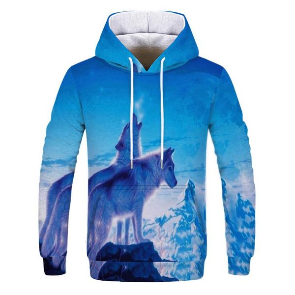 men's and women's sports 3d printing wolf hoodie fashion all-match comfortable xxs-4xl hoodies & sweatshirts, Black
men's and women's sports 3d printing wolf hoodie fashion all-match comfortable xxs-4xl hoodies & sweatshirts, Black