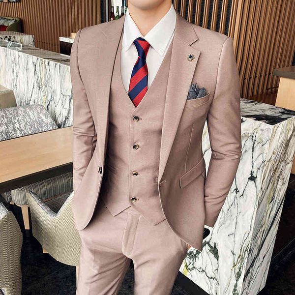 men's suits & blazers (jacket + vest pants) three pieces business party men's lapel suits tailored to the groom's tuxedo 7ekq, White;black
men's suits & blazers (jacket + vest pants) three pieces business party men's lapel suits tailored to the groom's tuxedo 7ekq, White;black