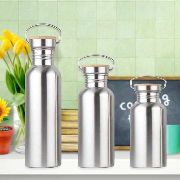 water bottles stainless steel leak-proof bottle with bamboo cover outdoor sports climbing kettle running camping travel yoga
water bottles stainless steel leak-proof bottle with bamboo cover outdoor sports climbing kettle running camping travel yoga