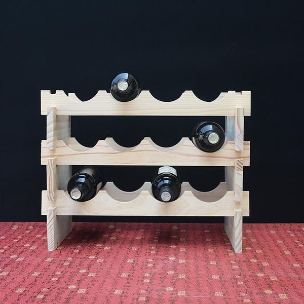 tablewine racks simple assembling 4 - bottle red rack solid wood superposed creative display stand
tablewine racks simple assembling 4 - bottle red rack solid wood superposed creative display stand