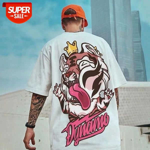 oversize european and american fashion brand fat boy men's large size national trend hip-hop loose short-sleeved t-shirt tiger half-sl, White;black
oversize european and american fashion brand fat boy men's large size national trend hip-hop loose short-sleeved t-shirt tiger half-sl, White;black