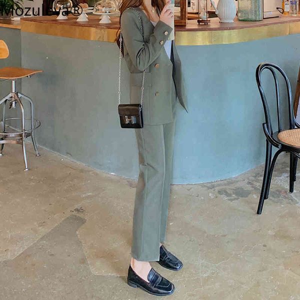women's suits & blazers mozuleva autumn v-neck collar double-breasted women slim blazer&high waist pockets straight suit pants two piec, White;black
women's suits & blazers mozuleva autumn v-neck collar double-breasted women slim blazer&high waist pockets straight suit pants two piec, White;black