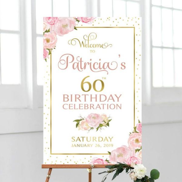 party decoration customized birthday welcome sign rose romantic blooms floral theme decro
party decoration customized birthday welcome sign rose romantic blooms floral theme decro