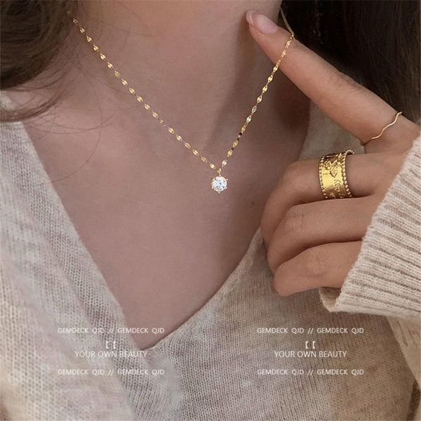 chokers korean fashion temperament simple zircon pendants necklaces for women attractive punk necklace design jewelry gift 2n046, Golden;silver
chokers korean fashion temperament simple zircon pendants necklaces for women attractive punk necklace design jewelry gift 2n046, Golden;silver
