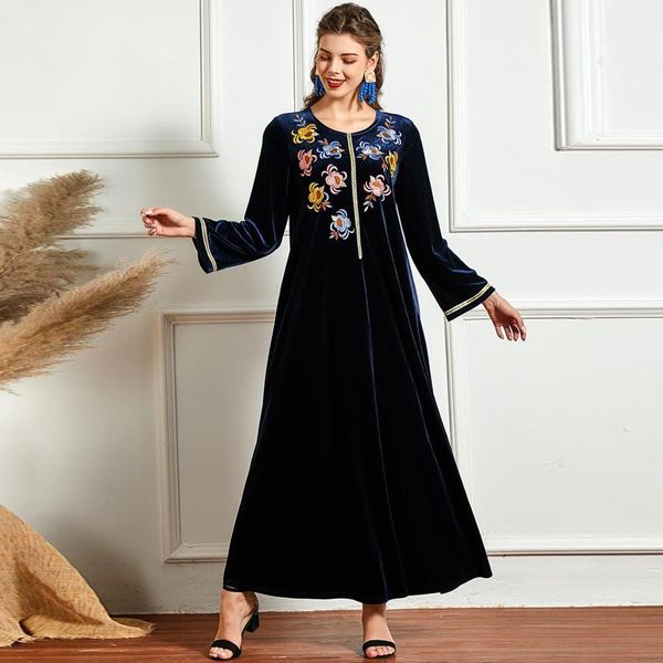 bras sets autumn winter women long dress casual plus size 4xl velvet floral embroidery full sleeves a line muslim modesty loose abaya gown w, Red;black
bras sets autumn winter women long dress casual plus size 4xl velvet floral embroidery full sleeves a line muslim modesty loose abaya gown w, Red;black