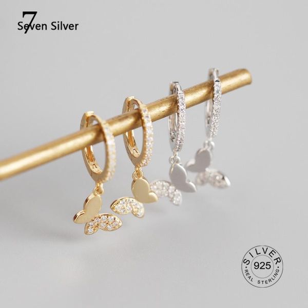 hoop & huggie 925 sterling silver butterfly earrings for women men shiny cz gold jewelry gifts luxury fine, Golden;silver
hoop & huggie 925 sterling silver butterfly earrings for women men shiny cz gold jewelry gifts luxury fine, Golden;silver