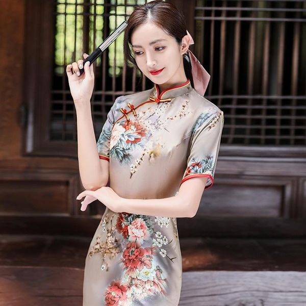 ethnic clothing h.rong.x summer chinesestyle cheongsam fashion elegant bodycon modified chipao retro traditional women improved qipao dress, Red
ethnic clothing h.rong.x summer chinesestyle cheongsam fashion elegant bodycon modified chipao retro traditional women improved qipao dress, Red