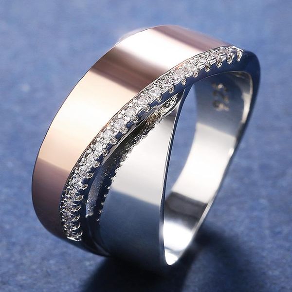 wedding rings jk trendy simple finger ring for women party engagement cubic zirconia two tone female statement jewelry, Slivery;golden
wedding rings jk trendy simple finger ring for women party engagement cubic zirconia two tone female statement jewelry, Slivery;golden