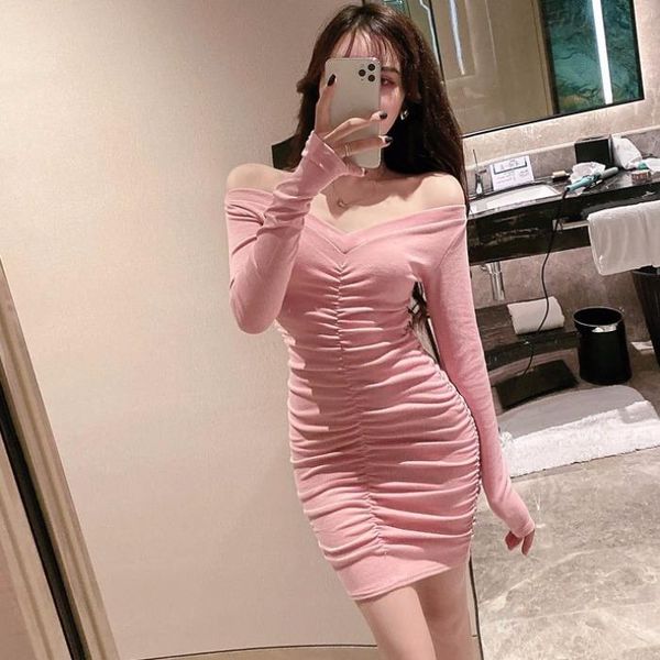casual dresses long sleeve mini-dress solid simple v-neck temperament empire a-line spring moda feminina women's clothing ladies, Black;gray
casual dresses long sleeve mini-dress solid simple v-neck temperament empire a-line spring moda feminina women's clothing ladies, Black;gray