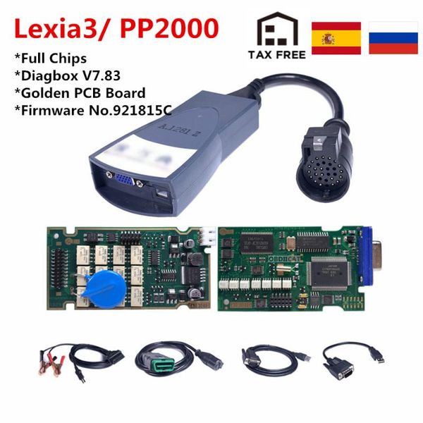 code readers & scan tools spain in stock lexia3/ pp2000 full chips with diagbox v7.83 golden pcb board lexia 3 firmware no.921815c diagnost
code readers & scan tools spain in stock lexia3/ pp2000 full chips with diagbox v7.83 golden pcb board lexia 3 firmware no.921815c diagnost