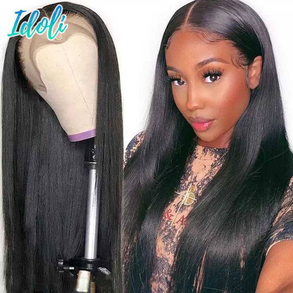 lace wigs idoli hair brazilian straight 30 inch human closure for women 4x4/13x1 t part front wig pre plucked, Black;brown
lace wigs idoli hair brazilian straight 30 inch human closure for women 4x4/13x1 t part front wig pre plucked, Black;brown