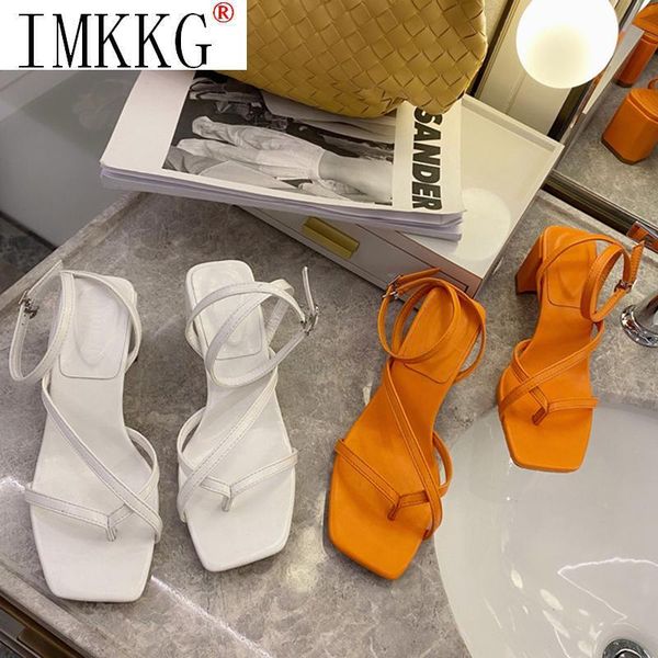 cross tie leather sandals women high heels strap summer shoes female orange square toe gladiator lady block, Black
cross tie leather sandals women high heels strap summer shoes female orange square toe gladiator lady block, Black