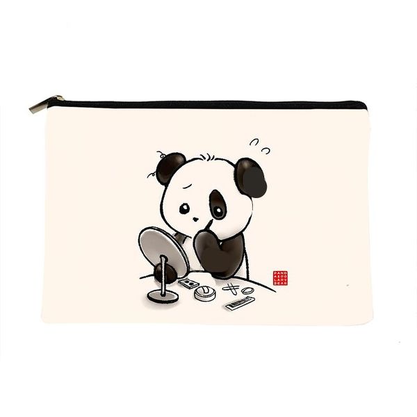 cosmetic bags & cases women panda makeup printed make up bag fashion cosmetics organizer for travel colorful storage lady
cosmetic bags & cases women panda makeup printed make up bag fashion cosmetics organizer for travel colorful storage lady