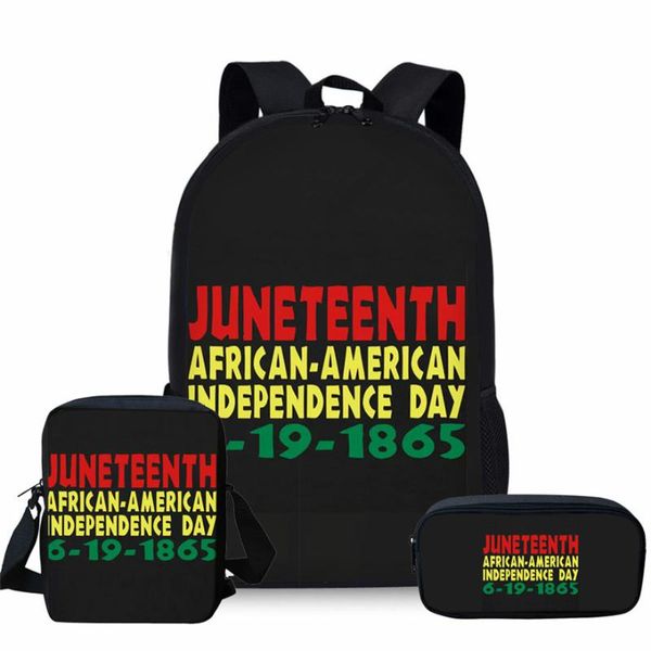 backpack imido set juneteenth african american independence day printing shoulder bags for girls three pcs school kids satchel
backpack imido set juneteenth african american independence day printing shoulder bags for girls three pcs school kids satchel