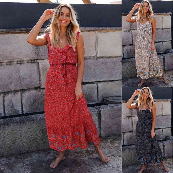 casual dresses 2022 spring and summer net red women's high waist sleevels print open back suspender dresses, Black;gray
casual dresses 2022 spring and summer net red women's high waist sleevels print open back suspender dresses, Black;gray