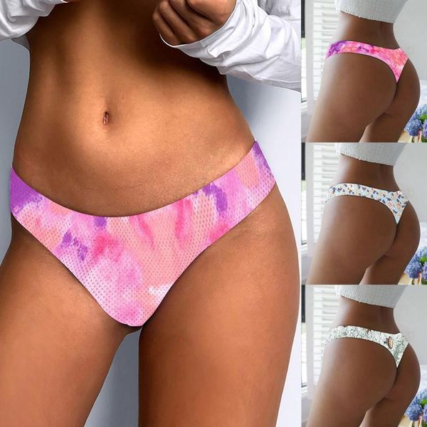 women's tanks & camis underwear 1 pieces women print lingerie temptation low-waist panties thongs transparent underpants, White
women's tanks & camis underwear 1 pieces women print lingerie temptation low-waist panties thongs transparent underpants, White