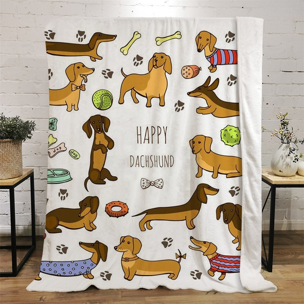 cloocl cartoons dachshund dog print flannel blankets shawl home decoration air conditioning nap travel blanket 3d keep warm shawls
cloocl cartoons dachshund dog print flannel blankets shawl home decoration air conditioning nap travel blanket 3d keep warm shawls