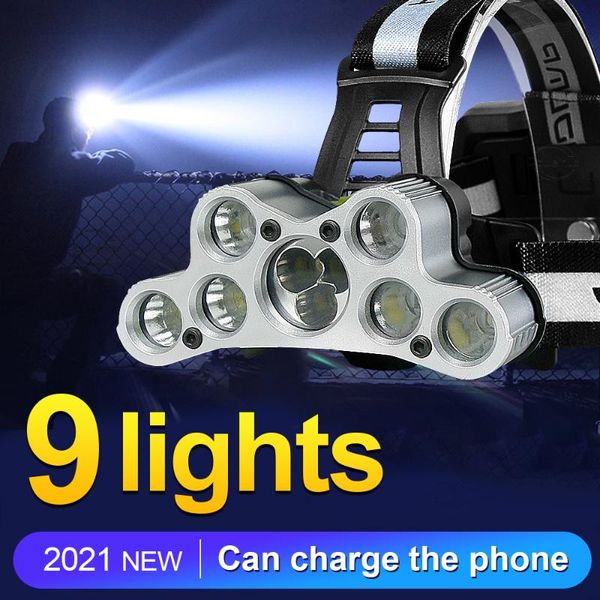 powerful 9 led headlamp usb 18650 rechargeable headlight waterproof head camping lantern fishing lamp headlamps
powerful 9 led headlamp usb 18650 rechargeable headlight waterproof head camping lantern fishing lamp headlamps