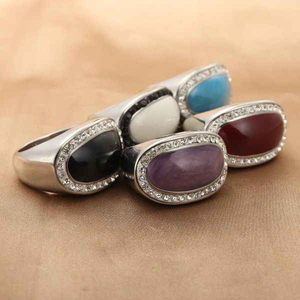 wedding rings fashion jewelry stainless steel @ ring men trendy simple punk gift, Slivery;golden
wedding rings fashion jewelry stainless steel @ ring men trendy simple punk gift, Slivery;golden