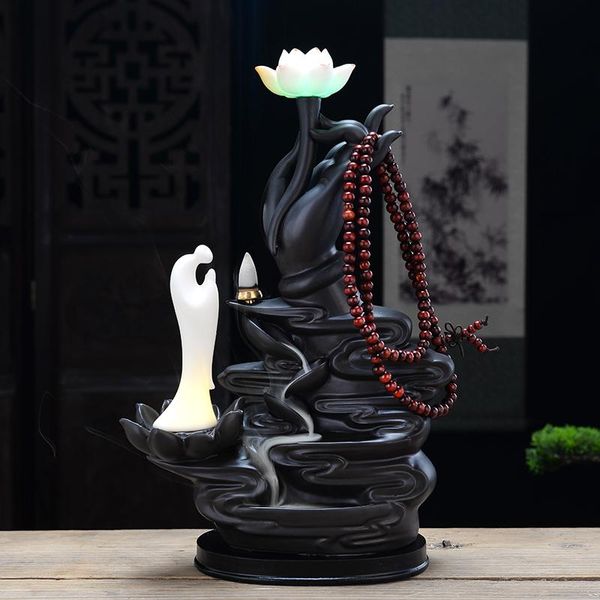 buddha lamp lotus chinese incense burner hand backflow ceramic waterfall incenso cascata home decoration ek50xl fragrance lamps
buddha lamp lotus chinese incense burner hand backflow ceramic waterfall incenso cascata home decoration ek50xl fragrance lamps