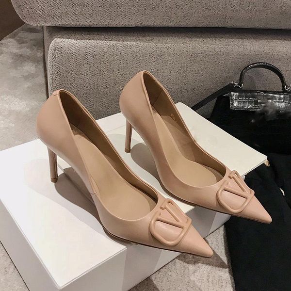 dress shoes luxury women pointed toe 10cm heels shallow ladies pumps wedding evening party stilettos talons hauts v dust bag, Black
dress shoes luxury women pointed toe 10cm heels shallow ladies pumps wedding evening party stilettos talons hauts v dust bag, Black