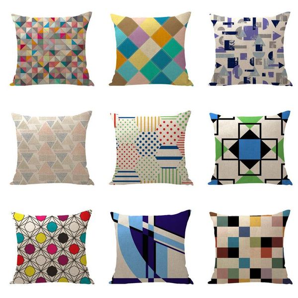 printing geometric graphics cushion cover painted square piece throw pillow cotton linen decorative pillowcases for sofa cushion/decorative
printing geometric graphics cushion cover painted square piece throw pillow cotton linen decorative pillowcases for sofa cushion/decorative