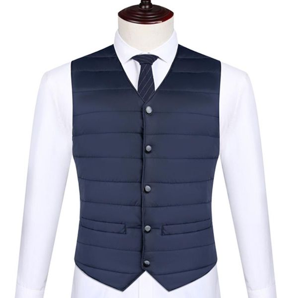 men's vests winter men slim waistcoat warm male clothing autumn sleeveless jackets pockets comfortable jacket for mens, Black;white
men's vests winter men slim waistcoat warm male clothing autumn sleeveless jackets pockets comfortable jacket for mens, Black;white