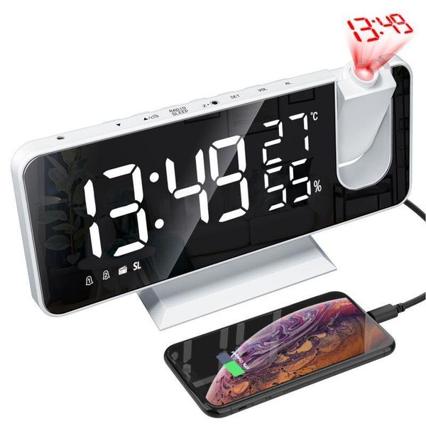 desk & table clocks projection electronic alarm clock large mirror led display auto dimmer mode temperature humidity fm radio for bedroom li
desk & table clocks projection electronic alarm clock large mirror led display auto dimmer mode temperature humidity fm radio for bedroom li