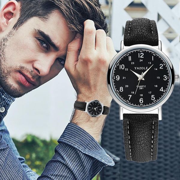 wristwatches yazole fashion quartz watch men watches male clock business military wrist hodinky relogio masculino, Slivery;brown
wristwatches yazole fashion quartz watch men watches male clock business military wrist hodinky relogio masculino, Slivery;brown