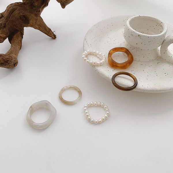 korean net red ins resin femininity fashion liu design sense amber index finger tail ring, Silver
korean net red ins resin femininity fashion liu design sense amber index finger tail ring, Silver