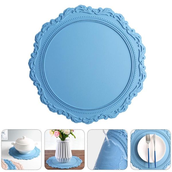 mats & pads 1pc european style silicone table pot placemat heat resistant dinner mat
mats & pads 1pc european style silicone table pot placemat heat resistant dinner mat